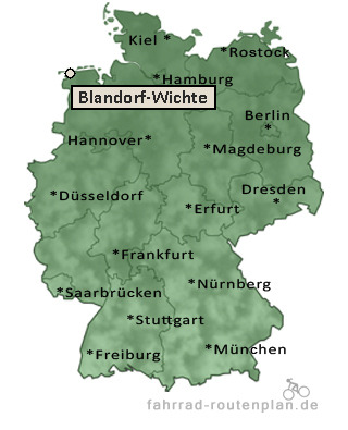 Entfernung Blandorf-Wichte