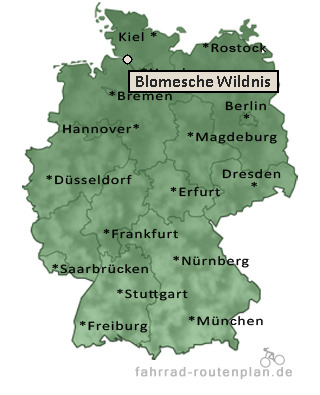 Entfernung Blomesche Wildnis