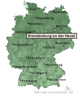 Entfernung Brandenburg an der Havel