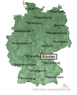 Entfernung B&uuml;rden