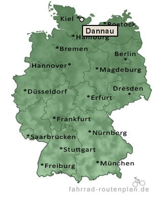 Entfernung Dannau