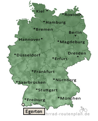 Entfernung Egerten