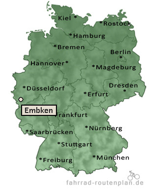 Entfernung Embken