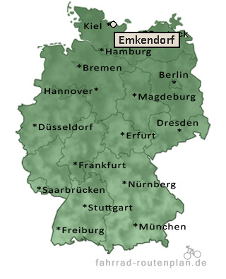 Entfernung Emkendorf