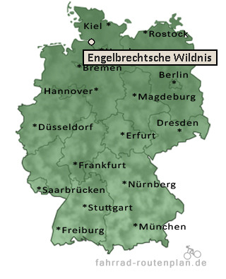 Entfernung Engelbrechtsche Wildnis