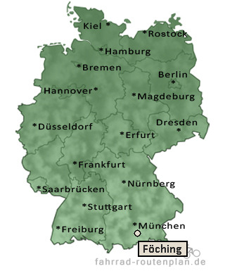 Entfernung F&ouml;ching