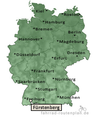 Entfernung F&uuml;rstenberg