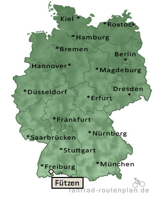 Entfernung F&uuml;tzen