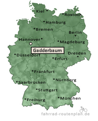 Entfernung Gadderbaum