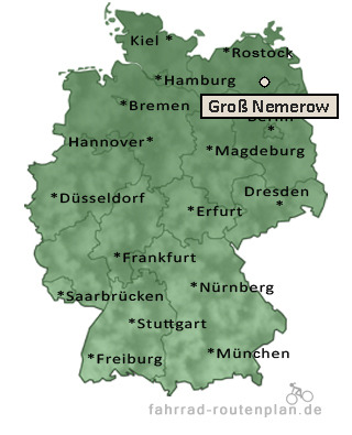 Entfernung Groß Nemerow