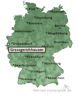 Entfernung Grossgerichhausen