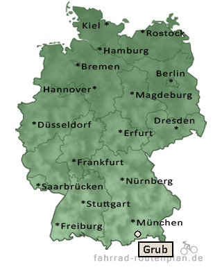 Entfernung Grub