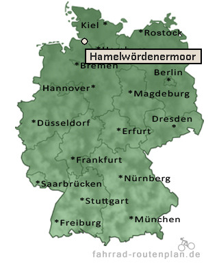 Entfernung Hamelw&ouml;rdenermoor