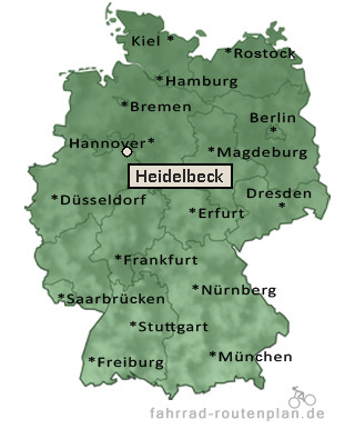 Entfernung Heidelbeck