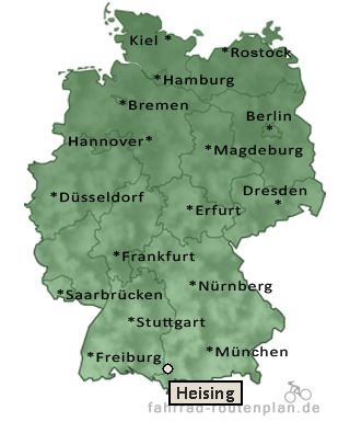 Entfernung Heising