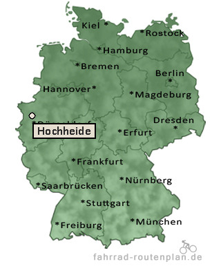 Entfernung Hochheide