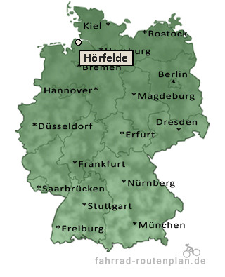 Entfernung Hörfelde