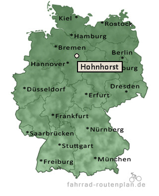 Entfernung Hohnhorst