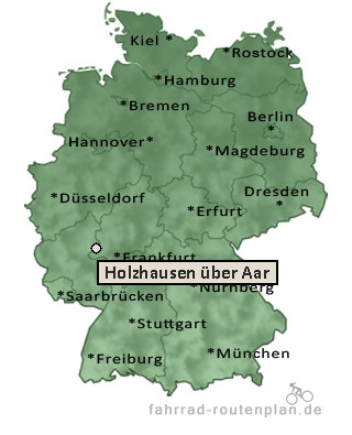 Entfernung Holzhausen &uuml;ber Aar