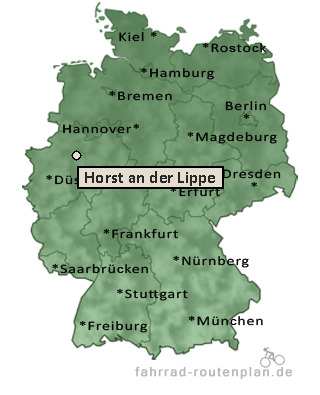 Entfernung Horst an der Lippe