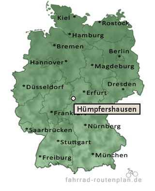Entfernung H&uuml;mpfershausen