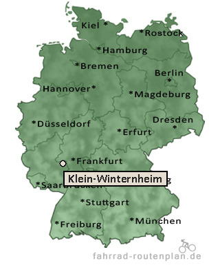Entfernung Klein-Winternheim