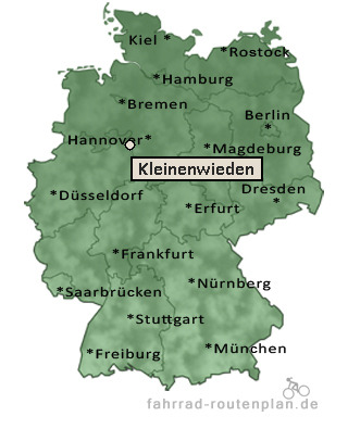 Entfernung Kleinenwieden