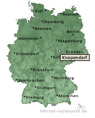 Entfernung Knapendorf