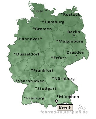 Entfernung Kreut