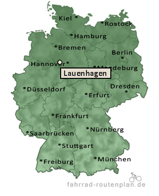 Entfernung Lauenhagen