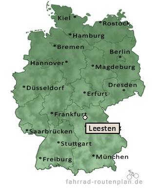 Entfernung Leesten