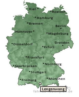 Entfernung Lengenwang