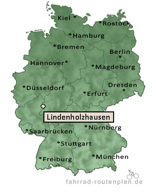 Entfernung Lindenholzhausen