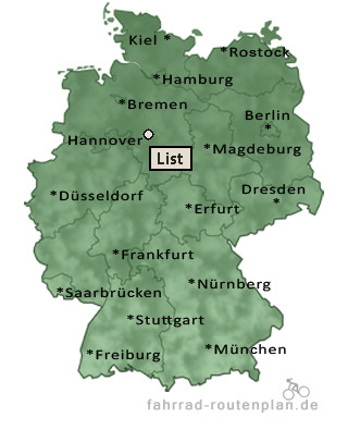 Entfernung List