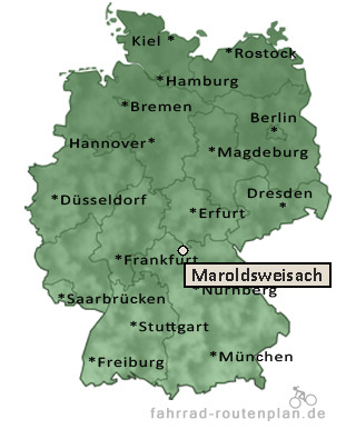 Entfernung Maroldsweisach