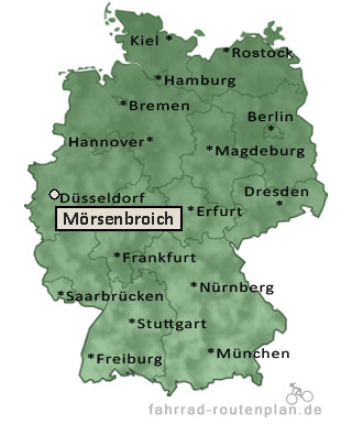 Entfernung M&ouml;rsenbroich