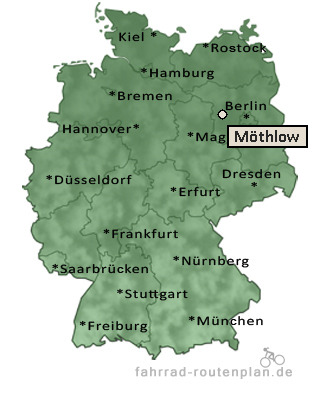 Entfernung M&ouml;thlow