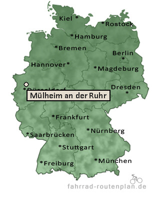 Entfernung M&uuml;lheim an der Ruhr