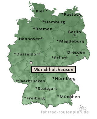 Entfernung Münchholzhausen