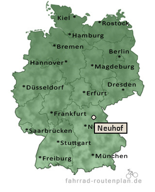 Entfernung Neuhof