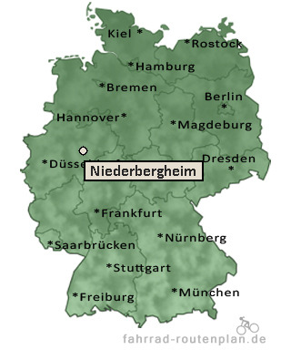 Entfernung Niederbergheim