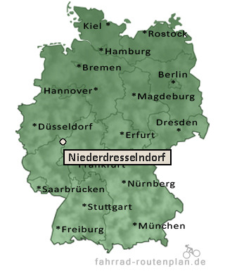 Entfernung Niederdresselndorf