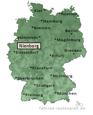 Entfernung Nienborg