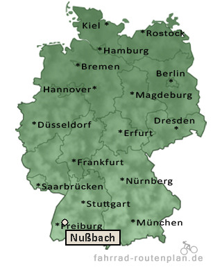 Entfernung Nußbach