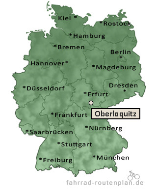 Entfernung Oberloquitz