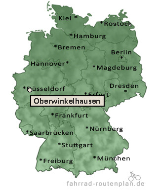 Entfernung Oberwinkelhausen