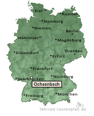 Entfernung Ochsenbach