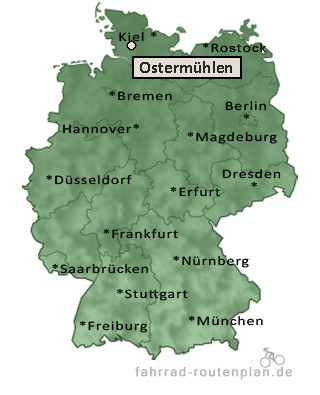 Entfernung Ostermühlen