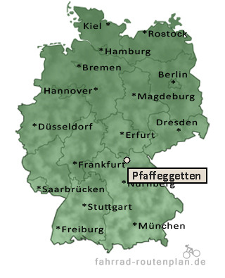 Entfernung Pfaffeggetten