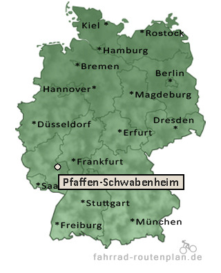 Entfernung Pfaffen-Schwabenheim